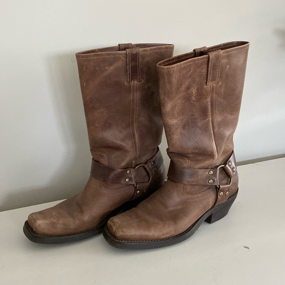 Women’s Leather Cowboy Boots